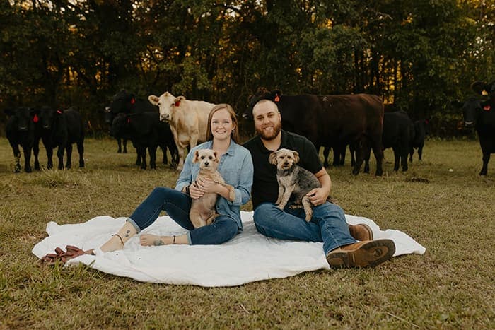 The Woodall family, founders of Cattle360, on their cattle operation